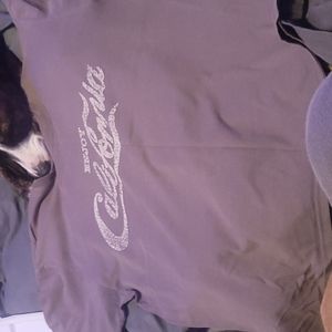 Enjoy California. Faded. Medium Men's Tshirt. A tiny hole but still hip.